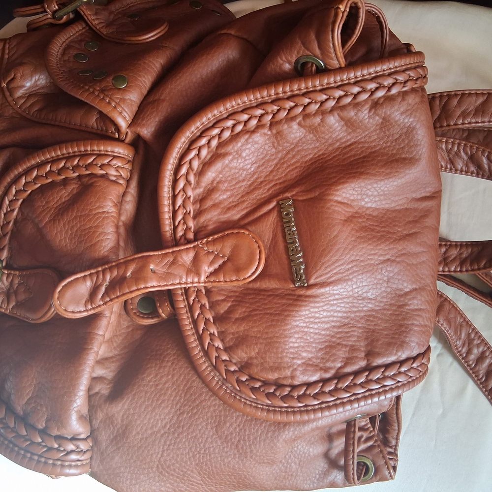 Montana West Brown Backpack
